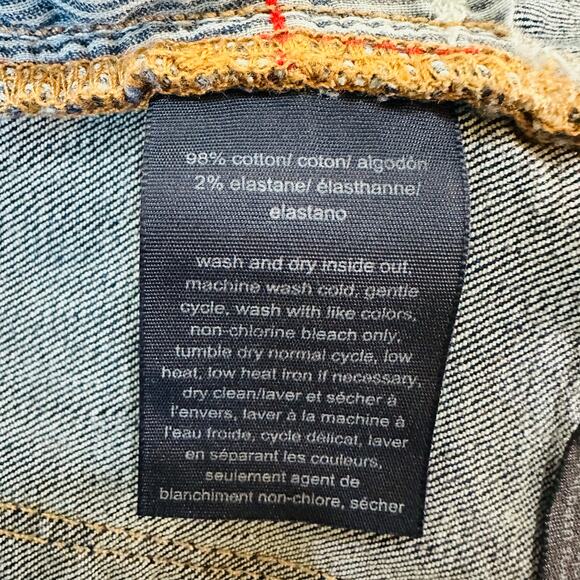 Tommy Hilfiger Raleigh High Rise Dark Wash Jeans Size 16 - Picture 8 of 9